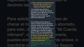 Subcuenta de Vivienda INFONAVIT: cómo pedirla si eres Ley 73 o Ley 97