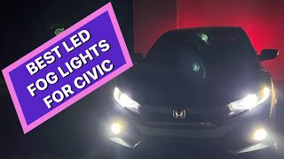 AUXITO Fog Light Bulbs 2017-2019 Civic Sport