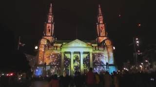 Leeds Civic Hall Light Night Leeds