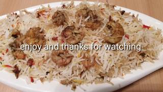 shrimp scampi biryani recipe by tasty food recipes