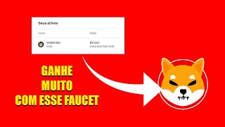 GANHE CRIPTOMOEDAS | GANHE MUITO DINHEIRO COM ESSE FAUCET, PAGANDO MUITO BITCOIN E SHIBAINU🔥