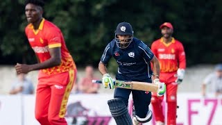 Scotland vs Zimbabwe 3rd T20I Highlights 2021 Grange Cricket Club Edinburgh WCC3 Gameplay