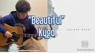 HOW TO PLAY- “Beautiful” by Kygo and Sandro Cavazza EASY/BEGINNER Guitar Lesson