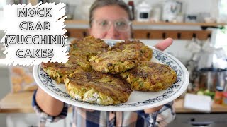 Mock Crab Cakes-Zucchini Cakes