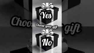 Choose your gift box yes vs no #viral #trending #short