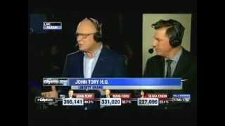 Sid Ryan on John Tory's election win for mayor of Toronto