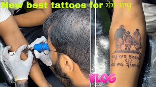 Making by ਬੇਬੇ ਬਾਪੂ Loverz tattoos | Tattoo master dasuya  Punjabi vlog