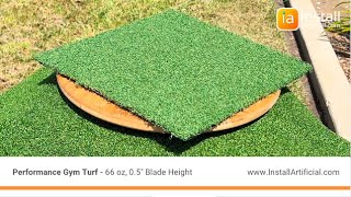 Performance Gym Turf - 66 oz, 0.5" Blade Height