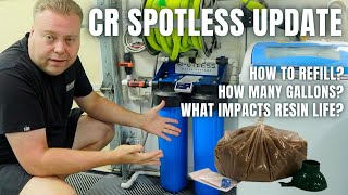 CR Spotless One Year Update & Refill | What Impacts DI Resin Life? | Deionization & Spotless Water