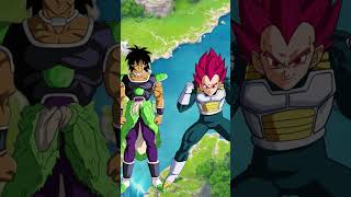 who is strongest | Vegeta vs broly #dbs #anime #short