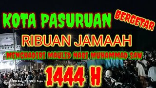 Cuplikan Maulid Nabi Muhammad SAW di masjid Al anwar Kota Pasuruan