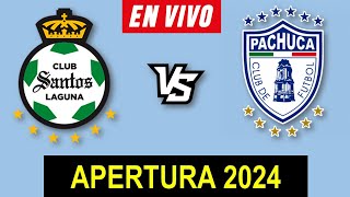 SANTOS VS PACHUCA EN VIVO 🔴 APERTURA 2024 JORNADA 13 LIGA MX ▶️ HORARIO Y DONDE VER EN VIVO