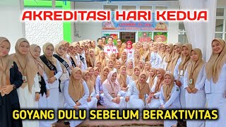 Pasien Cantik, Dokter Cantik. Re-Akreditasi Puskesmas Towata - Hari Kedua #senam #perawat #dokter