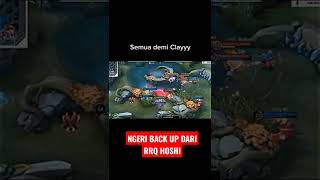 NGERI BACK UP DRI RRQ HOSHI || MOBILE LEGENDS #SHORTS #RRQHOSHI #MPL #MLBB515