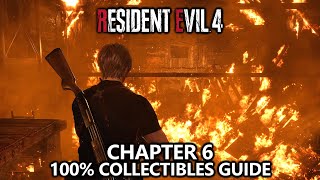 Resident Evil 4 - All Collectibles - Chapter 6 (Treasures, Castellans, Weapons, Upgrades, Recipes)