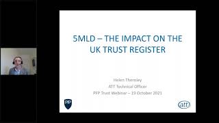 CPD Webinar 5MLD – The Impact on the UK Trust Register with Kevin Igoe and Helen Thornley​