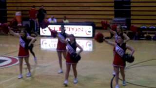 Clinton High School Freshmen Cheerleaders 2009 Iowa