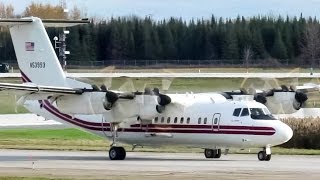 U.S Army Dash DHC-7 (DHC7) departing Montreal-Mirabel (YMX/CYMX)