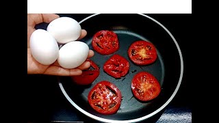 Breakfast Recipe | Easy Breakfast | Tomato & Egg Recipe | Recipe in 10 minutes!! | EASY RECIPE HUT