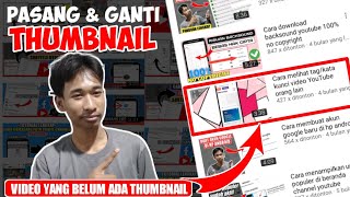 cara memasang thumbnail di aplikasi youtube studio