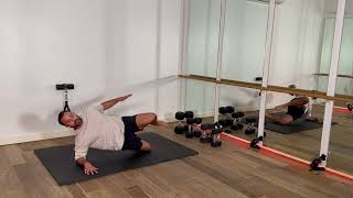 Half Side Plank + Knee Drive