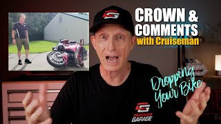 Ep 25 Dropping Your Bike ON PURPOSE! | Crown and Comments