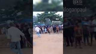 KSI & Logan Paul playing Cricket in India🇮🇳 #shorts #india