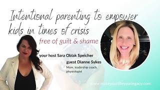 Intentional parenting [Interview with Dianne Sykes]