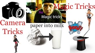 Camera tricks and Magic trick Basic tip (DIY It's A Random Life)