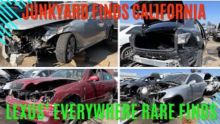 Junkyard Finds: Lexus IS250 IS300 IS350 LKQ Ontario California