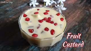 Fruit Custard  मिक्सड फ्रूट कस्टर्ड