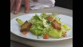 Vintage-2011- Tossing a Vinaigrette Salad - RV KITCHEN