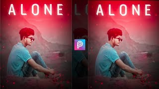 Instagram Model Photo Editing || Neon Glowing Effect Photo Editing ||PicsArt Photo Editing New Style