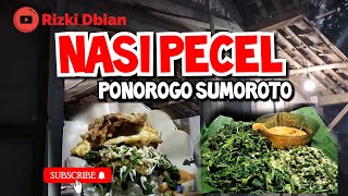 Kuliner Nasi Pecel Ponorogo Sumoroto #nasipecel #pecel #ponorogo #sambel #kuliner