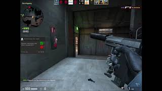 CS:GO Overpass Pistol Round ACE Counter Terrorist