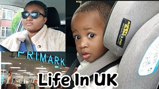 Life In UK Vlog: Shopping, Running Errands + Changing my Baby's Car Seat