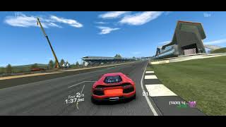 Real Racing 3 - Lamborghini Aventador 3-Lap Race @ Silverstone (Grand Prix Circuit) 🏆 | Vince Garage