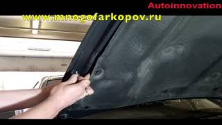 Амортизатор (упор) капота на Honda Accord 04-03 (обзор, установка)