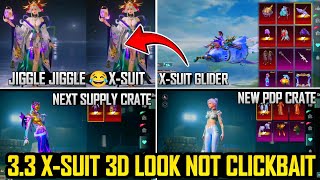 🧿NEXT X-SUIT 3D LOOK JIGGLE JIGGLE X SUIT😂 Next Premium Crate Upgrade Skin | COMFY SHAHBAJ