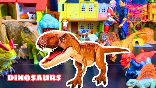 Reviews Jurassic World Figures| T-REX, Indominus Rex, Ankylosaurus, Triceratops, Carnotaurus & More!