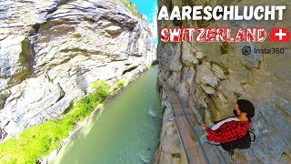 Switzerland's 2 kms long cliff passage  / Aareschlucht