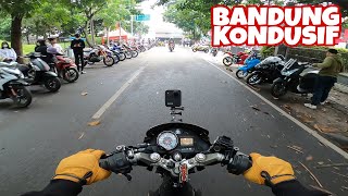 SUNMORI BANDUNG MULAI RAME LAGI | MOTOVLOG SATRIA FU