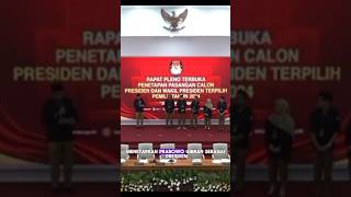 Prabowo-Gibran Resmi Jadi Presiden dan Wakil Presiden Terpilih #shorts