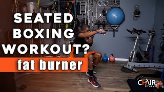 Get Strong Shoulders Fast: Seated Boxing BURN Workout