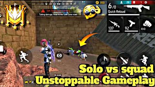 Hidden Power MAG-7 Solo vs squad  Unstoppable Gameplay 🔥 Garena Free fire -