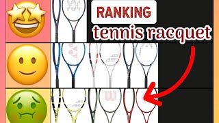 Ranking Tennis racquet (tier list) - Alex Tennis