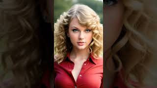 I Asked Ai to make a Time Lapse inspired by the appearance of Taylor Swift #shorts