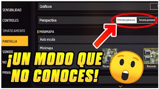 😮FREE FIRE HIZO OFICIAL EL MODO DE PRIMERA PERSONA Y ASÍ ES COMO SE VE!!