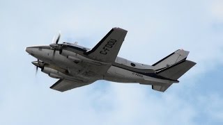 Propair Beechcraft A100 King Air (C-FDOU) Takeoff 24L Montreal YUL | CYUL