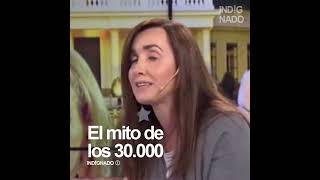 LA VICE DE MILEI, VICKY VILLARUEL DESTRUYÓ EN VIVO EL MITO DE LOS 30.000